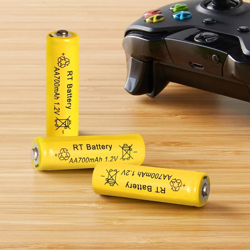 2-20Pcs AA Battery 1.2V 700mAh Ni-MH AA Rechargeable Batteries 700mAh Battery for Garden Solar Lights Toys Watch MP3 Player