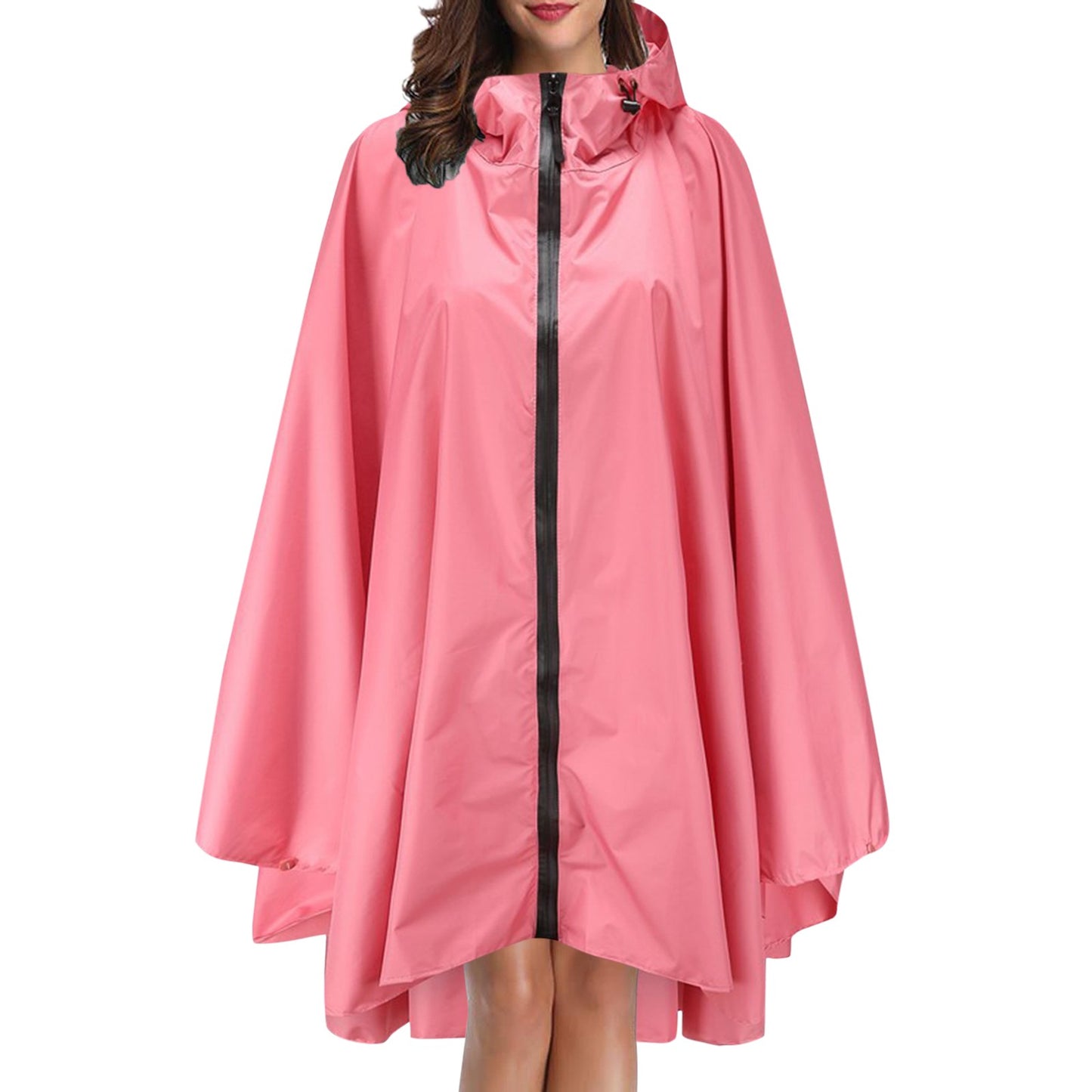 Fashion Camo Raincoat Military Impermeable Waterproof Thick Rain Coat Men Women Long Zipper Hooded Rain Coat Poncho Rainwear