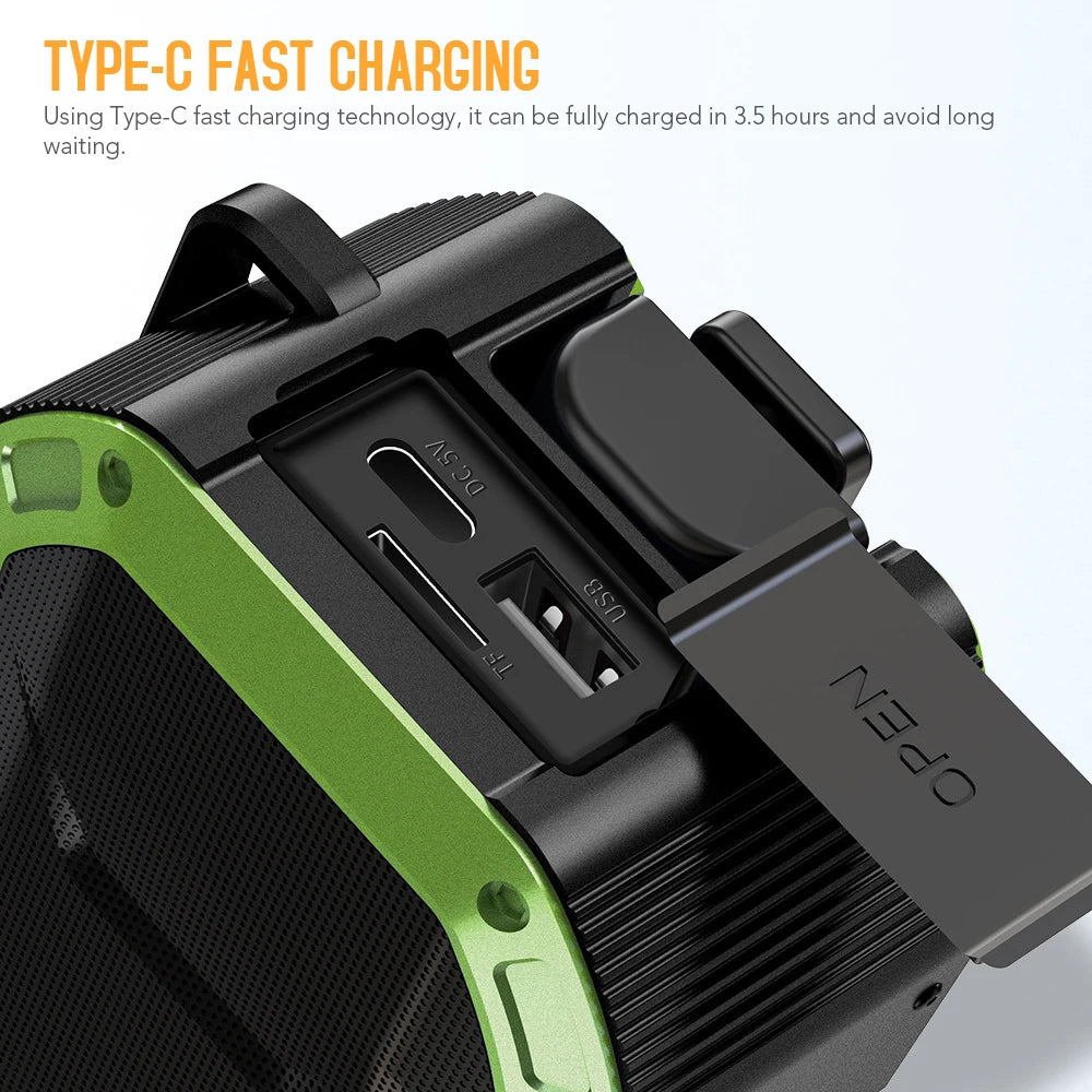 2023 KAYINOW Portable Emergency Solar Hand Crank Radio 5000mAh Power Bank Cranker Flash Light Camping Radio Survival Kit Radio