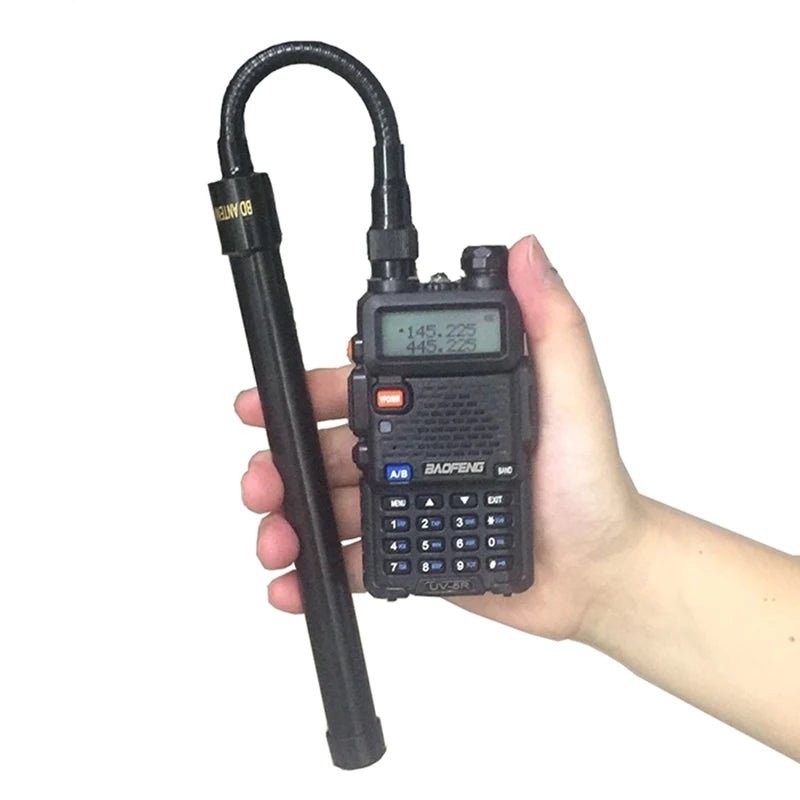 Original Nagoya Gooseneck High Gain Tube Foldable CS Tactical antenna for Baofeng uv-5r uv 82 yaesu accessories walkie talkie