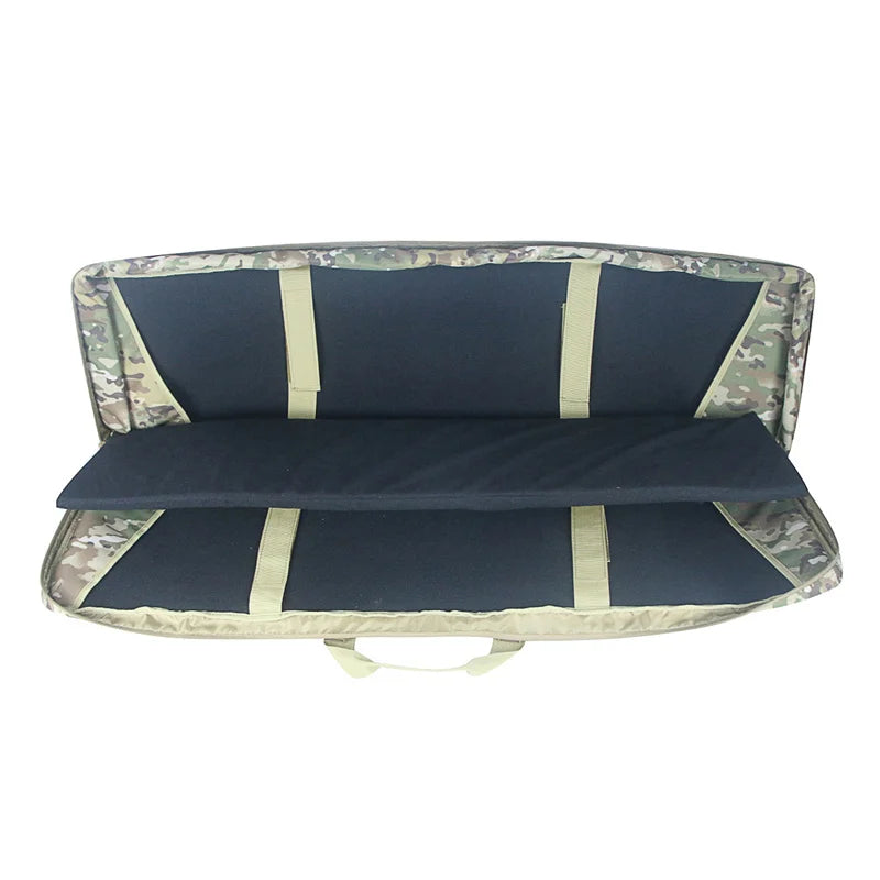 81 97 106 122cm Tactical Gun Bag Double Rifle Case Molle Rifle Bag Sniper Airsoft Gun Case Backpack Hunting Gun Holster