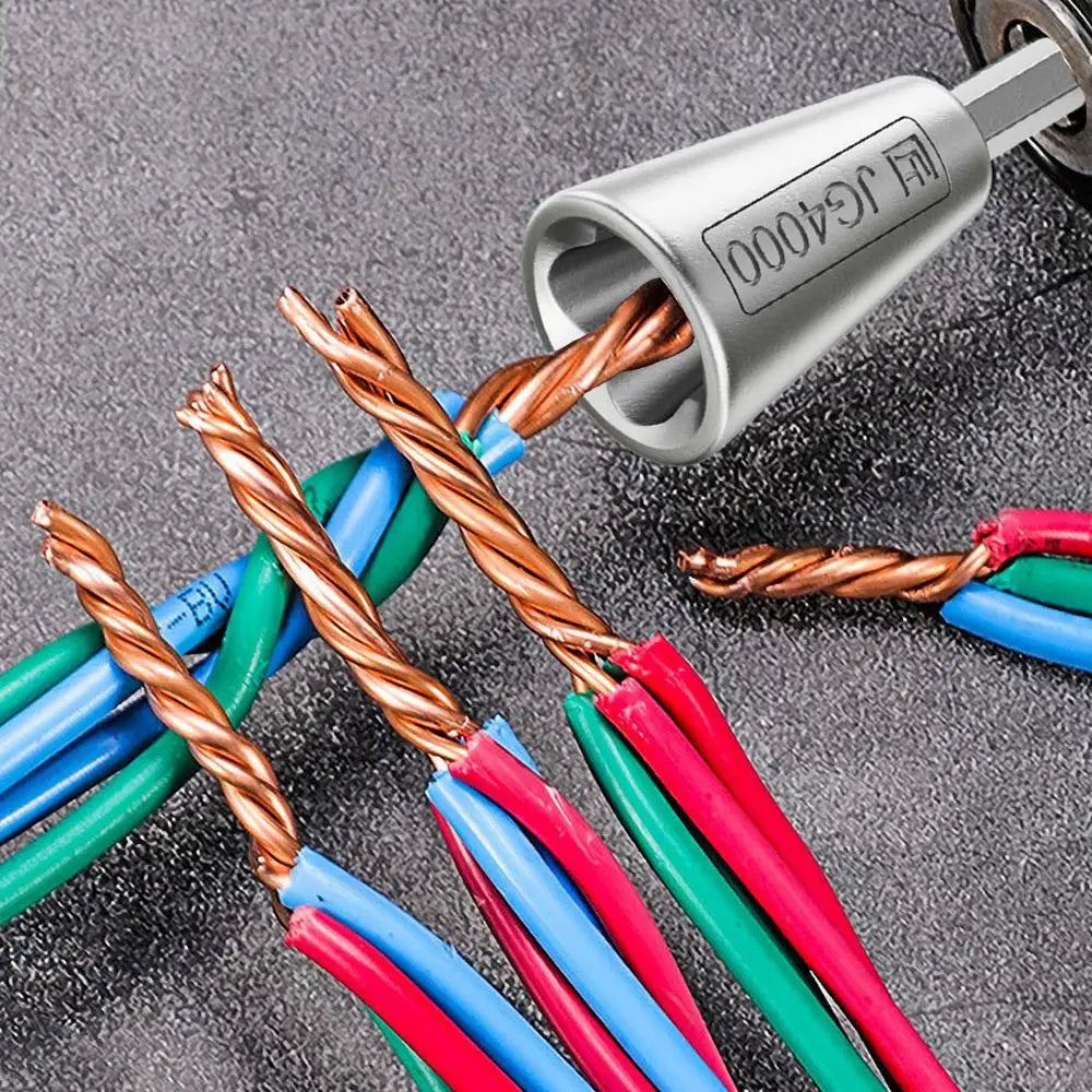 Wire Twisting Tools Quickly Twister Electrician Artifact For Power Drill Drivers Twisted Connector Cable Device Multi-tool