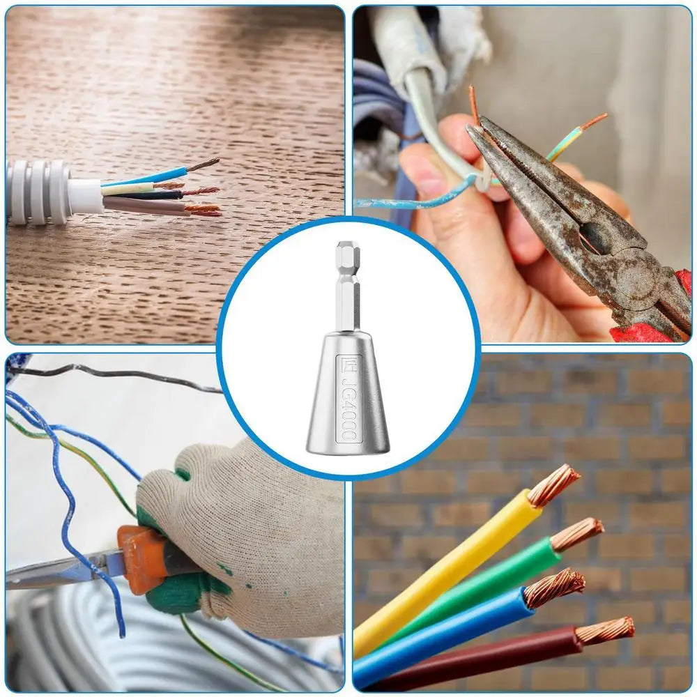 Wire Twisting Tools Quickly Twister Electrician Artifact For Power Drill Drivers Twisted Connector Cable Device Multi-tool
