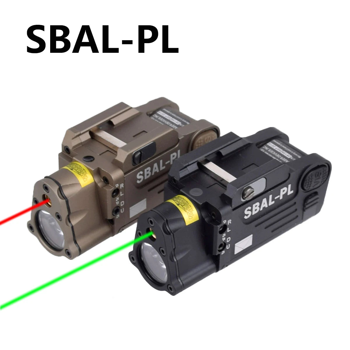 Tactical SBAL PL White Light Strobe Flashlight Constant Red Green Dot Hunting Laser Hanging Scout LED Airsoft Hunting Weapon