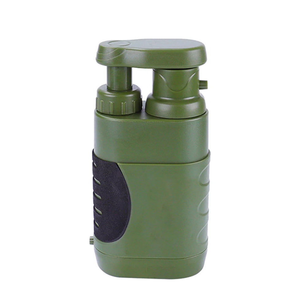 Outdoor Water Filter Filtration System Portable Camping Water Purifier Emergency Supplies Drinking Water Filtering Survival Tool