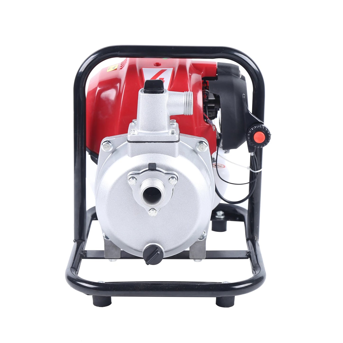 4 Stroke Gasoline Engine Water Transfer Pump Portable Single Cylinder Air-cooled for Garden Lawn