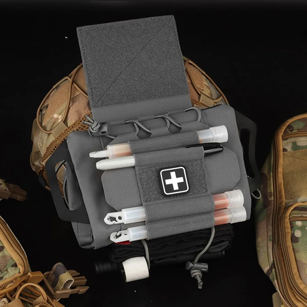 Tactical IFAK Pouch Rapid/Quick Deploy First Aid Kit Pack Emergency Survival Bag for Tactical Military Car Travel Hiking