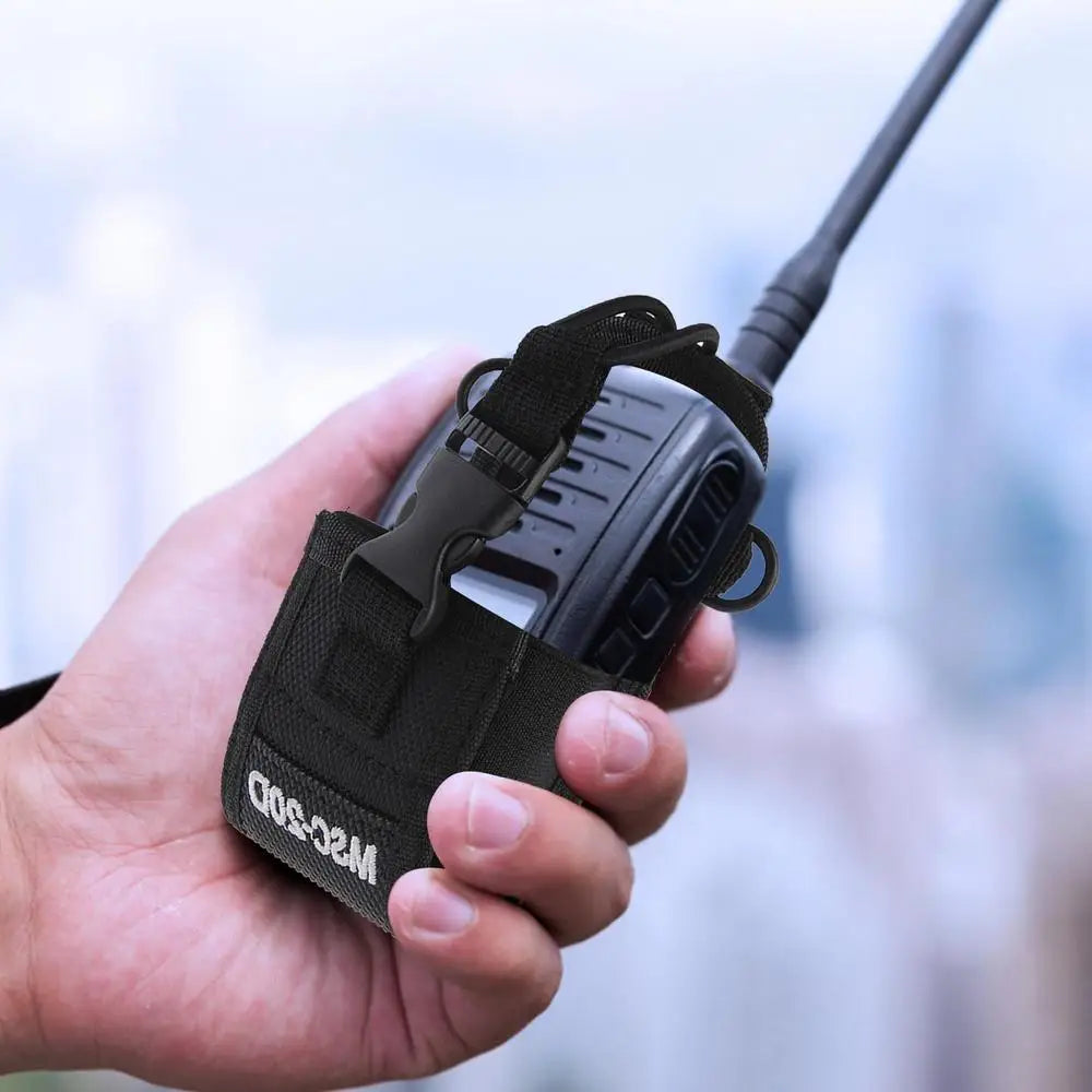 Hight Quality Interphone Universal Nylon Cloth Cover MSC20D Walkie Talkie Holster