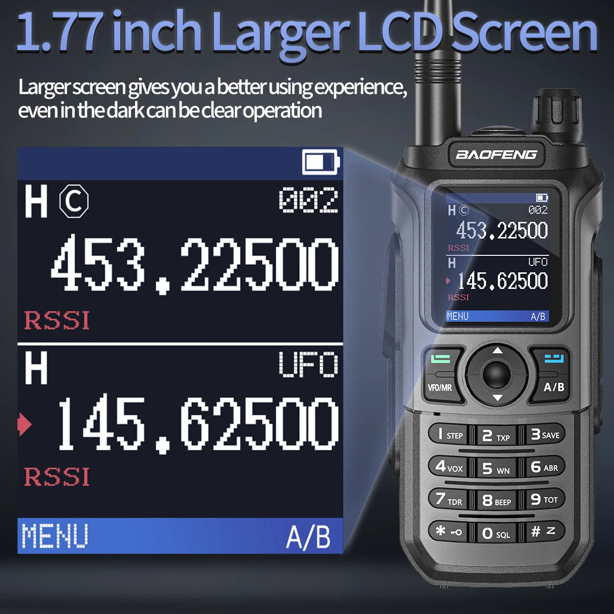 2PCS Baofeng UV-21 Pro Walkie Talkie Multi Band Wireless Copy Frequency Long Range 999CH AM High Power UV 5R K6 5RH Ham Radio