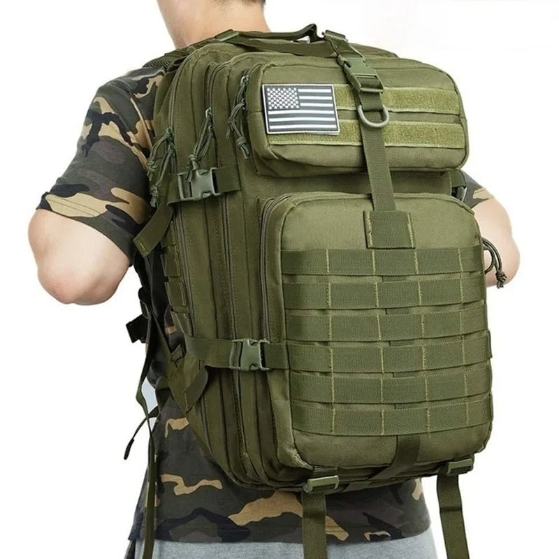 30L/50L Tactical Backpack Men Hiking Camping Backpack Waterproof Rucksacks Army Outdoor Camping Trekking Hunting Bag