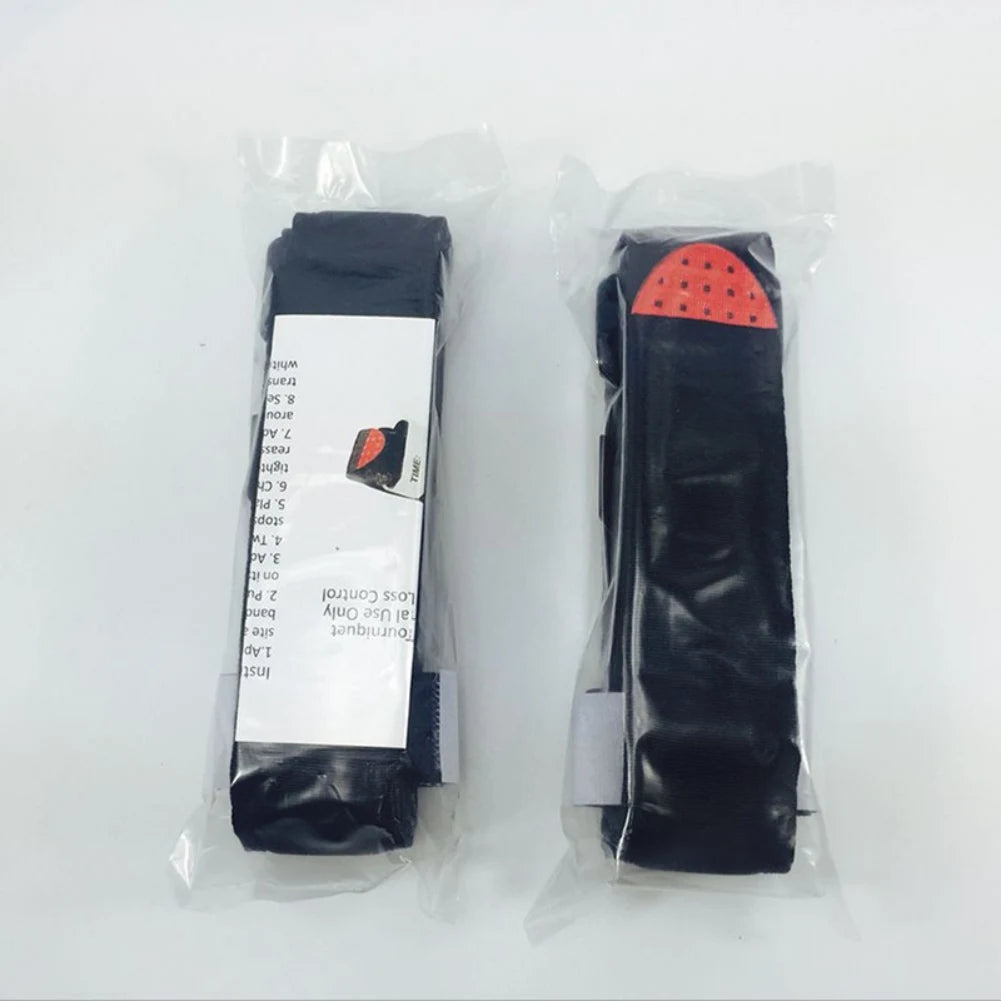 Outdoor Tourniquet Survival Application Red Tip Medical Emergency Belt Aid for Outdoor Exploration