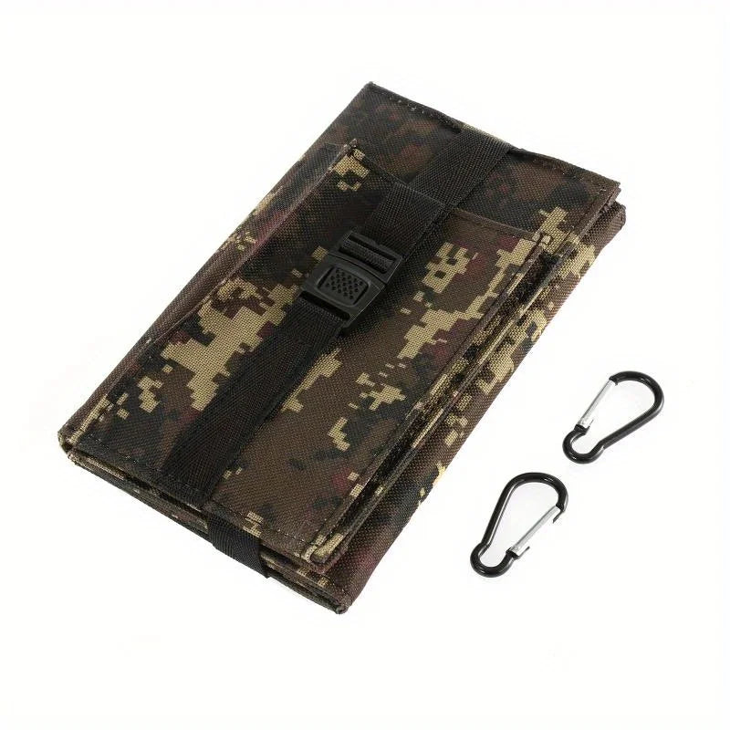 2Pcs Foldable Solar Panel, Portable Flexible 5V USB Foldable Solar Panel, Used for Small Batteries Outdoor Lighting Accessories