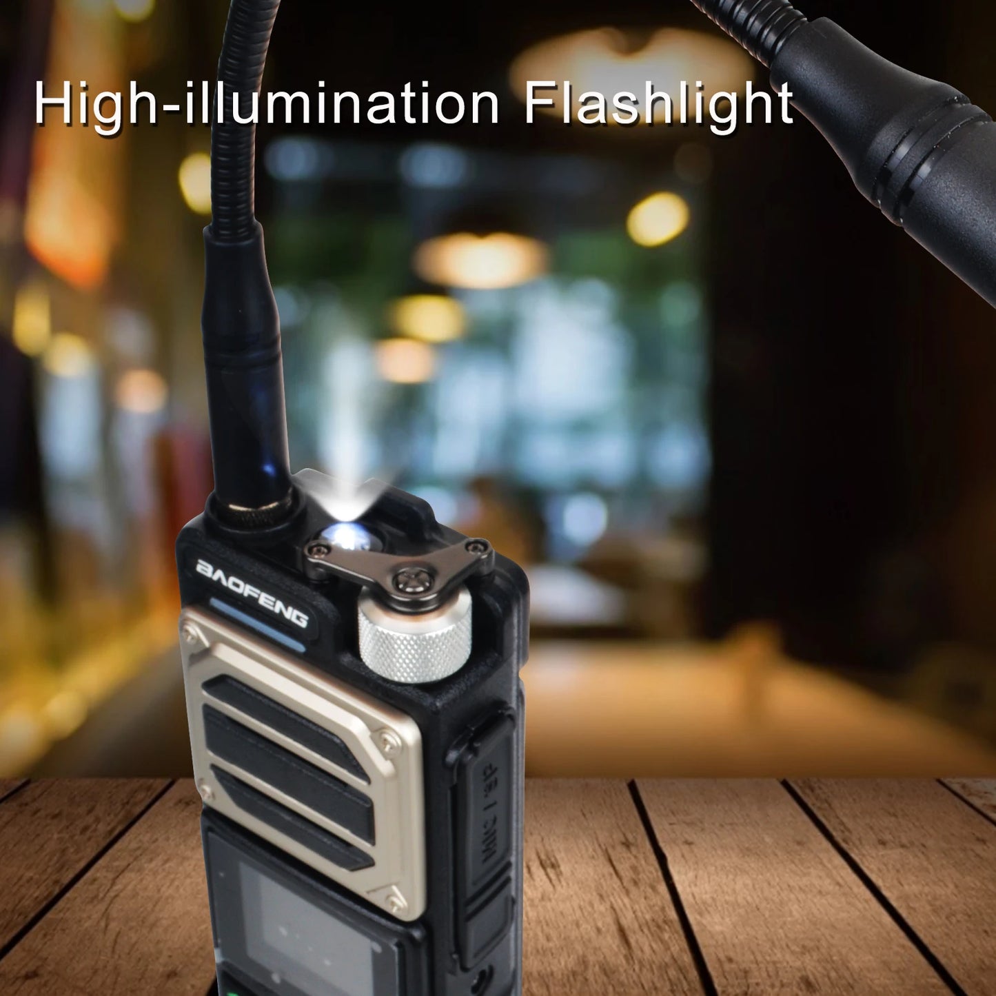 Baofeng 10KM Walkie Talkie UV-25 10W 999Ch Multi-band Amateur FM Radio Freq Copy NoAA Weather Forecast 2800mAh USB-C Battery