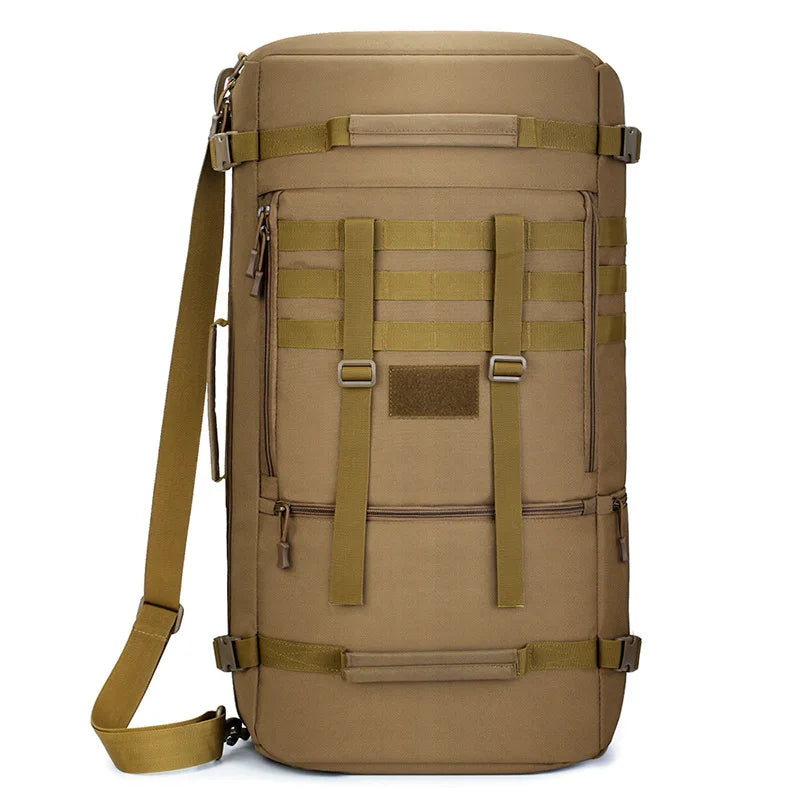 65L Tactical Backpack Men Travel Luggage Bag Outdoor Sport Hunting Molle Camping Rucksacks Men's Large Shoulder Bags