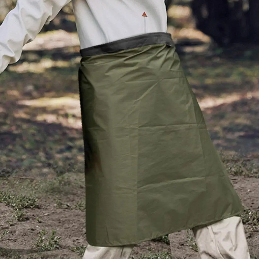 Waterproof Rain Skirt Outdoor Waterproof Skirt Women Half-Length Lightweight Raincoat Hiking Skirt For Camping Fits 70-120cm