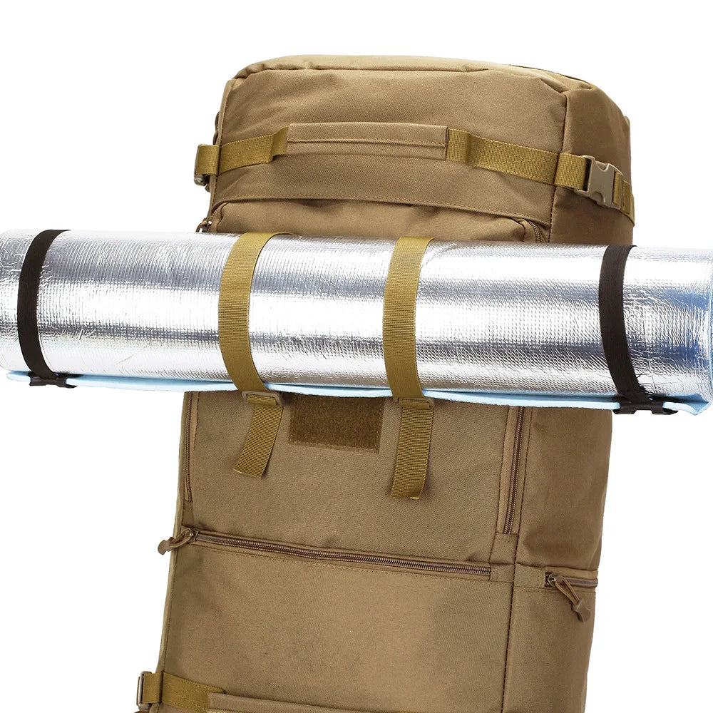65L Tactical Backpack Men Travel Luggage Bag Outdoor Sport Hunting Molle Camping Rucksacks Men's Large Shoulder Bags
