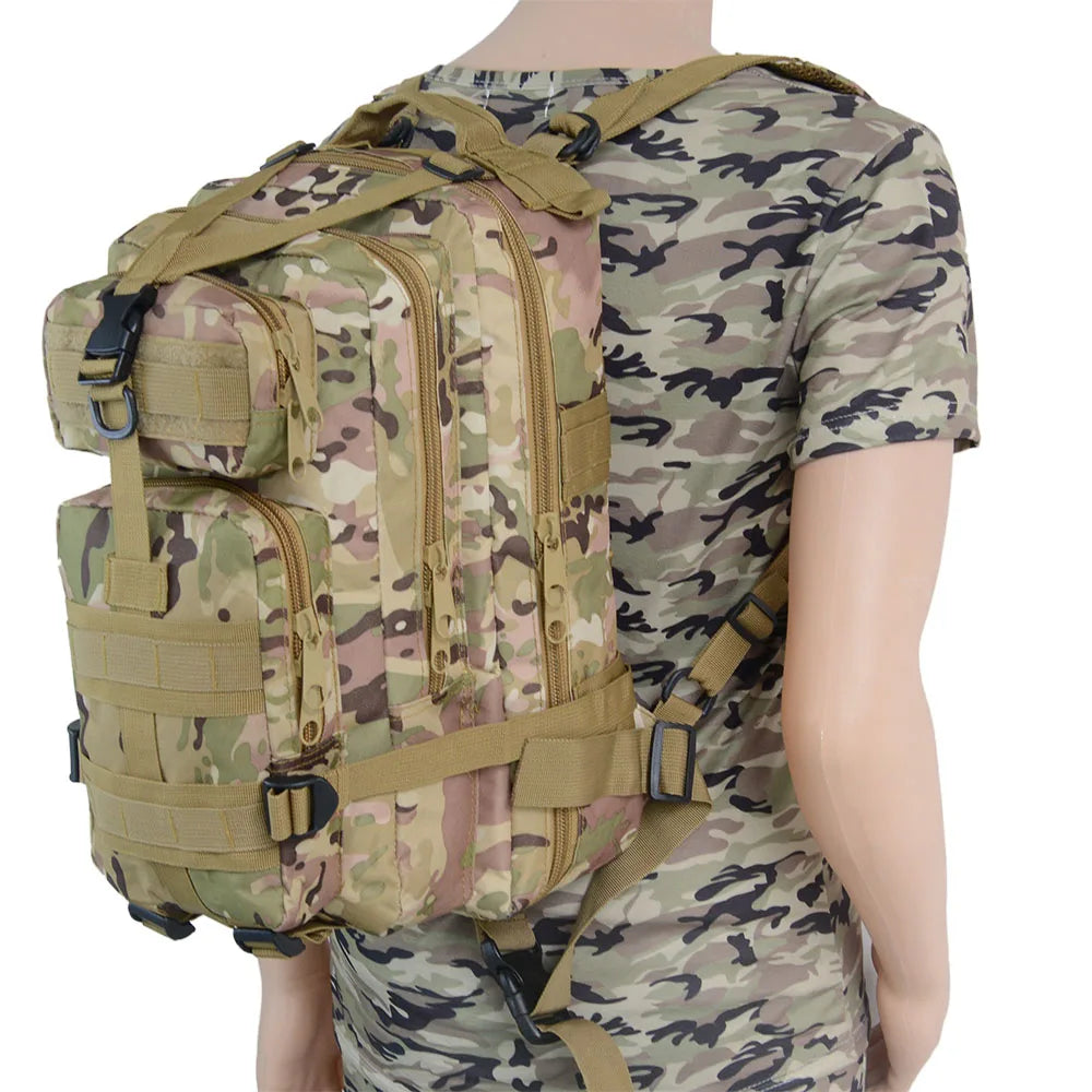 30L 3P Attack Backpack Tactical Travel Field Camouflage Outdoor Biking Hiking Camping Hiking bag