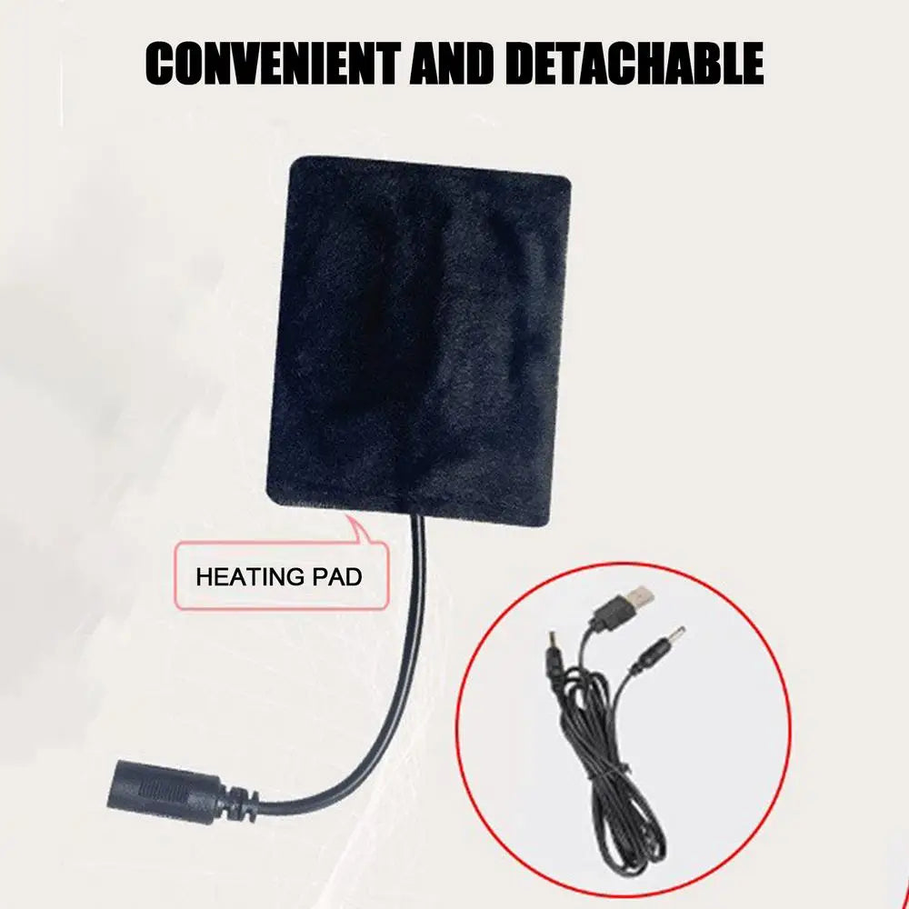 Electric Heating Gloves Touch-screen Cold Weather Ski Gloves USB Rechargeable Winter Hand Warmer Waterproof Windproof Thermal