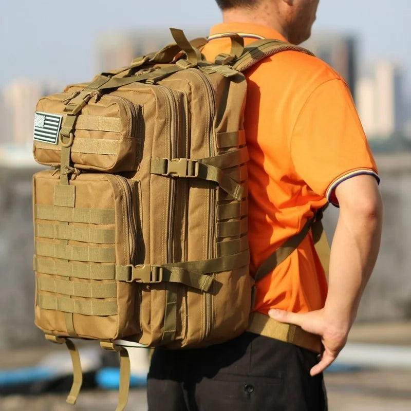 30L/50L Tactical Backpack Men Hiking Camping Backpack Waterproof Rucksacks Army Outdoor Camping Trekking Hunting Bag