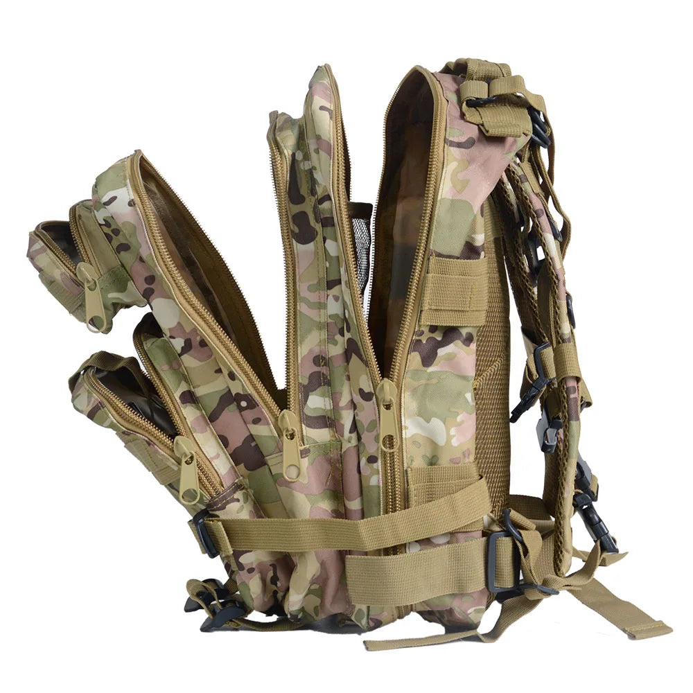 30L 3P Attack Backpack Tactical Travel Field Camouflage Outdoor Biking Hiking Camping Hiking bag