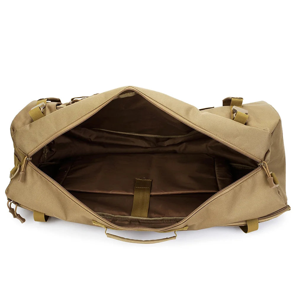 65L Tactical Backpack Men Travel Luggage Bag Outdoor Sport Hunting Molle Camping Rucksacks Men's Large Shoulder Bags