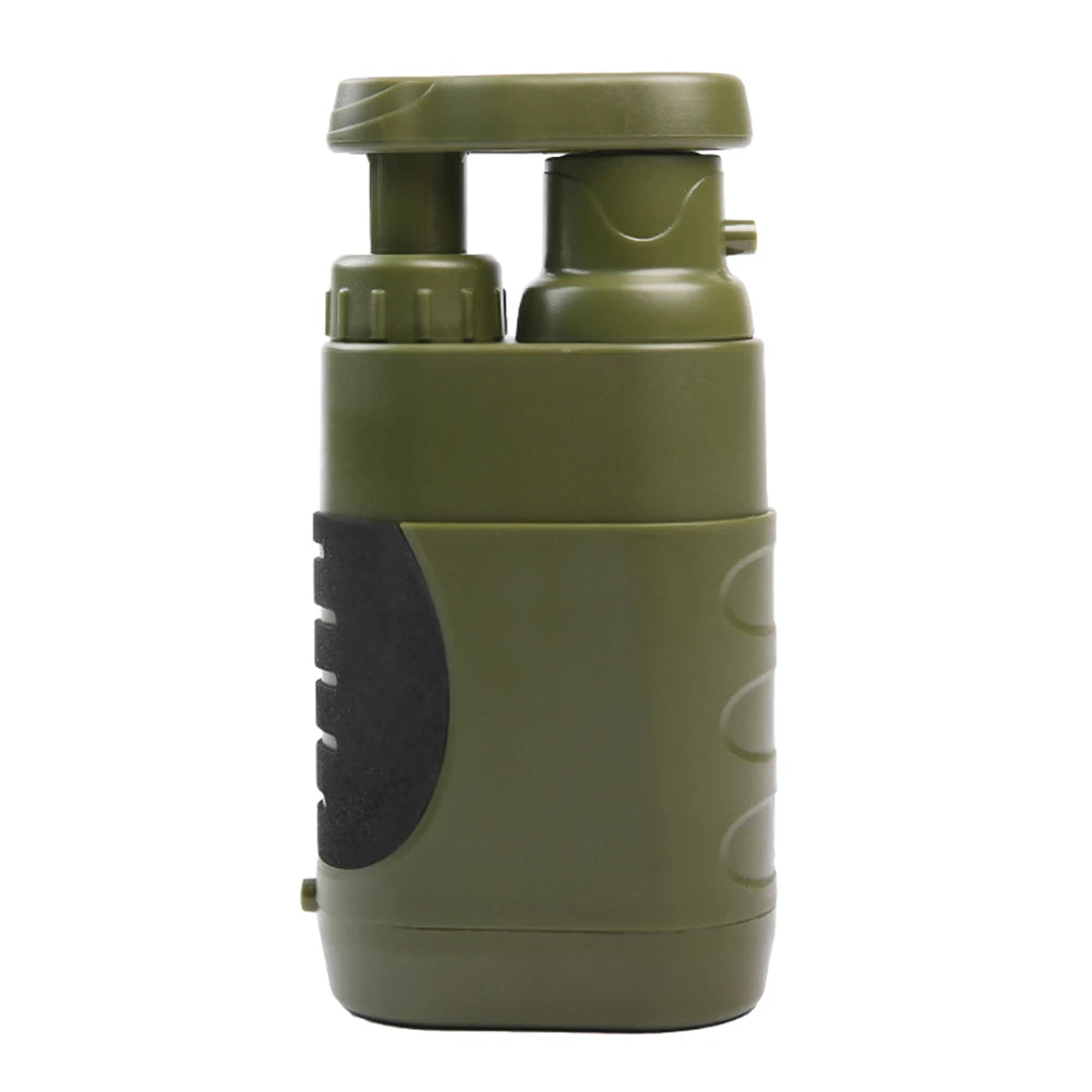 Outdoor Water Filter Filtration System Portable Camping Water Purifier Emergency Supplies Drinking Water Filtering Survival Tool