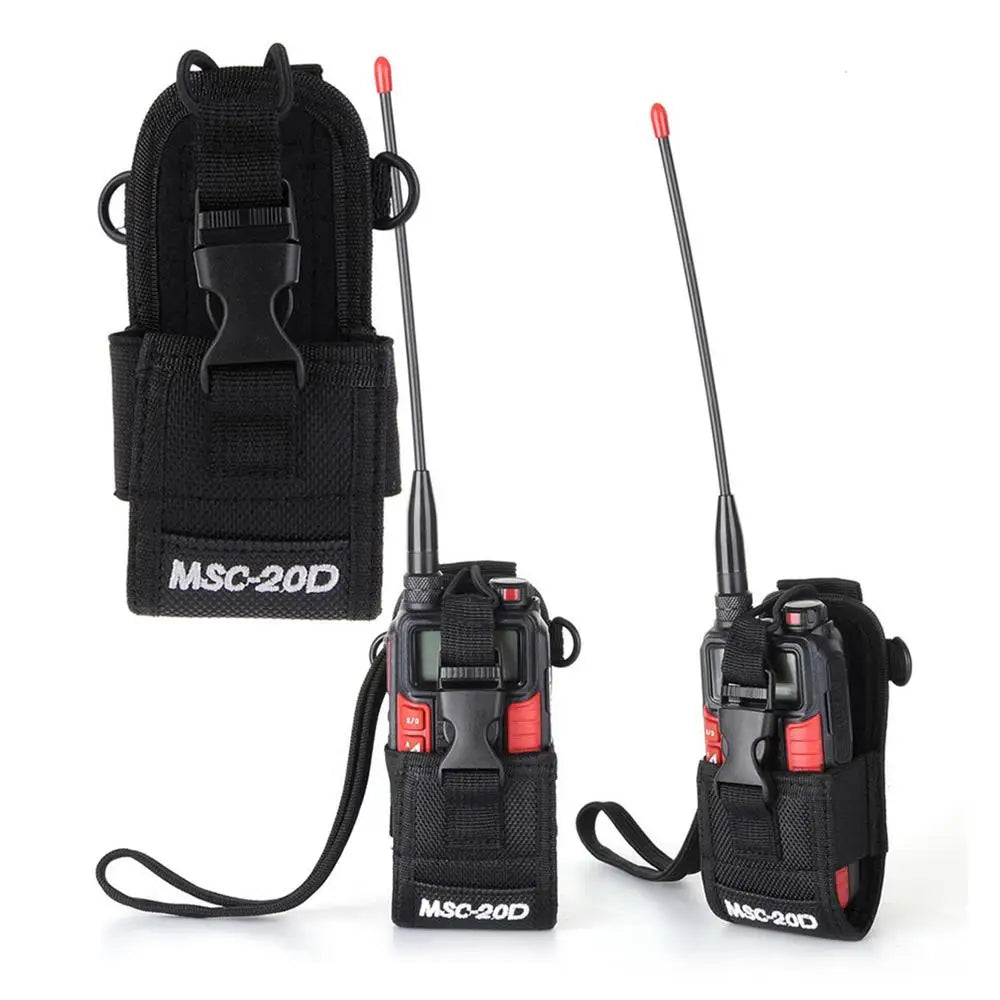 Hight Quality Interphone Universal Nylon Cloth Cover MSC20D Walkie Talkie Holster