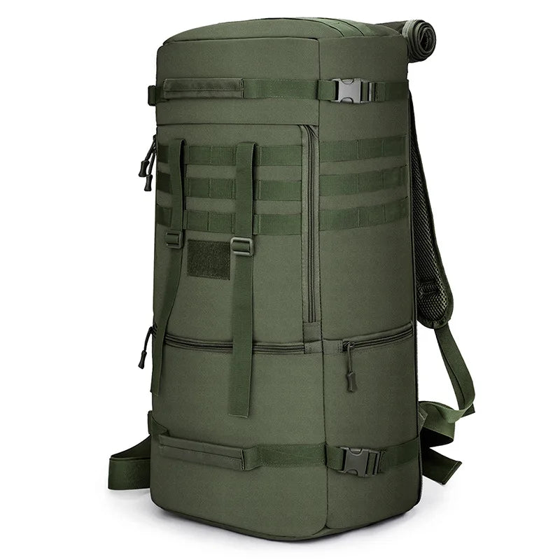 65L Tactical Backpack Men Travel Luggage Bag Outdoor Sport Hunting Molle Camping Rucksacks Men's Large Shoulder Bags