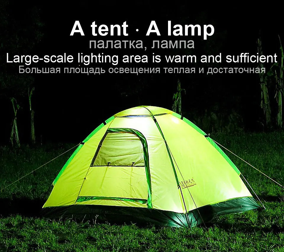 New Multifunctional Camping Light Rechargeable Camping Lamp Solar Power Charging Portable Fan Lantern Emergency Outdoor Lightin