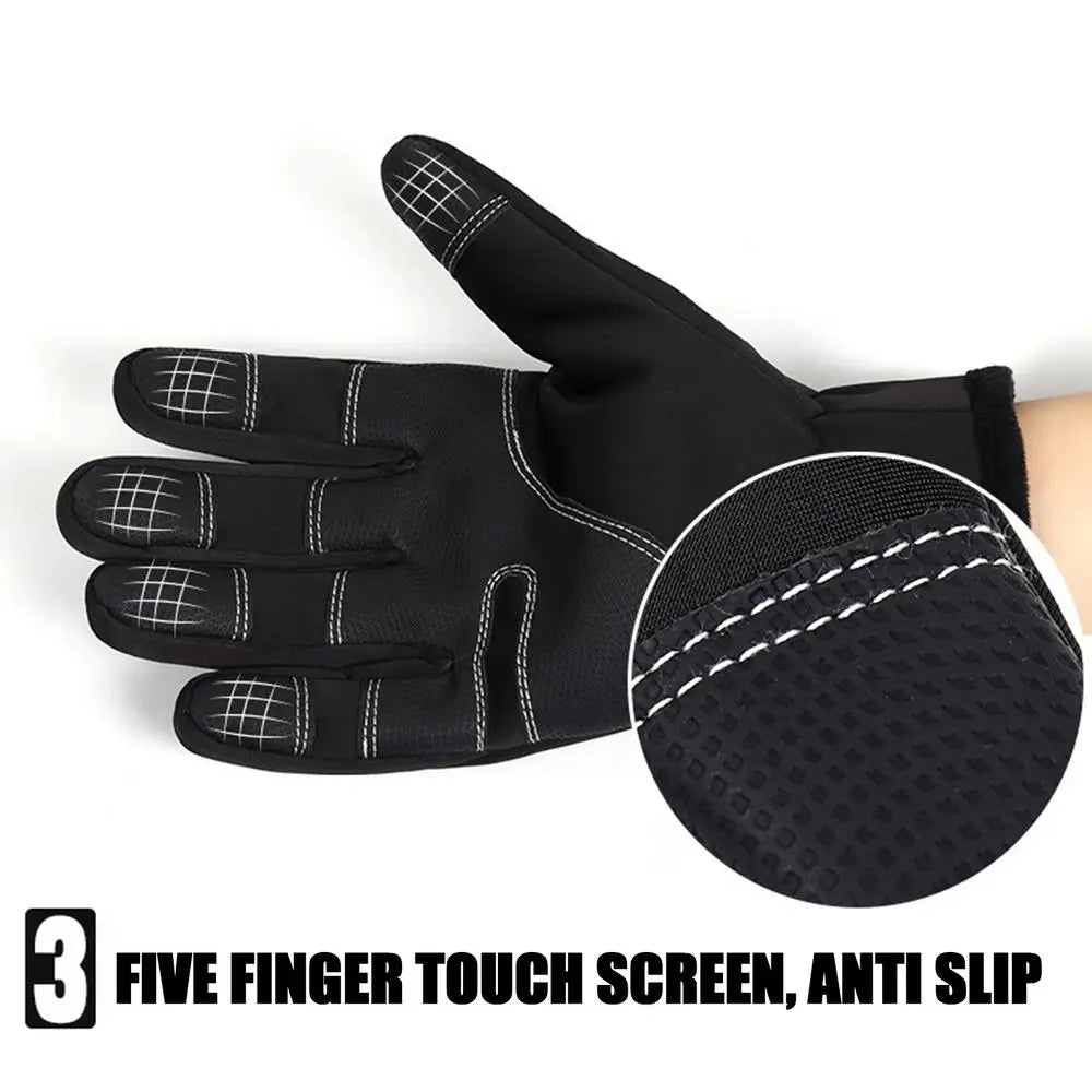 Electric Heating Gloves Touch-screen Cold Weather Ski Gloves USB Rechargeable Winter Hand Warmer Waterproof Windproof Thermal