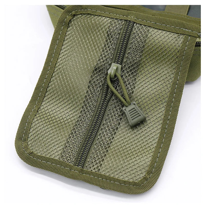 Outdoor First Aid Kit Tactical Hiking Mountaineering Rescue Bag Emergency EDC Rescue Medical Storage Bag Utility Molle Pouch