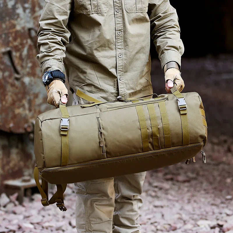 65L Tactical Backpack Men Travel Luggage Bag Outdoor Sport Hunting Molle Camping Rucksacks Men's Large Shoulder Bags