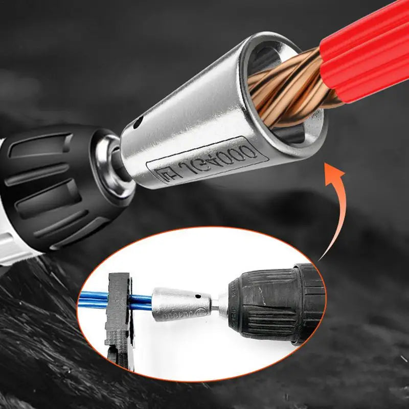 Wire Twisting Tools Quickly Twister Electrician Artifact For Power Drill Drivers Twisted Connector Cable Device Multi-tool