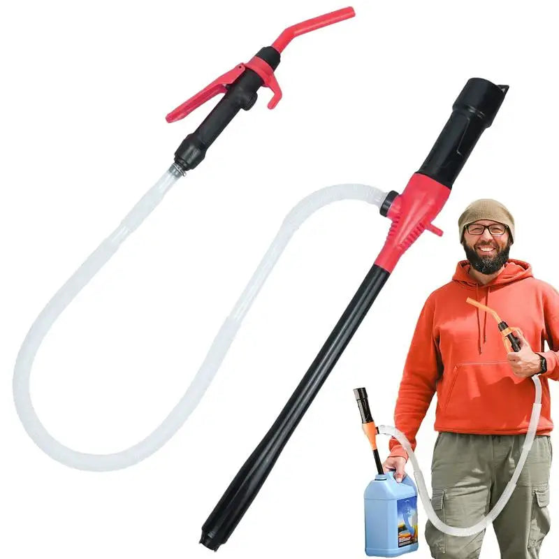 Liquid Transfer Pump Multifunctional Liquid Sucker Pump Power Battery Pump with Handle Water Transfer for Lawnmowers