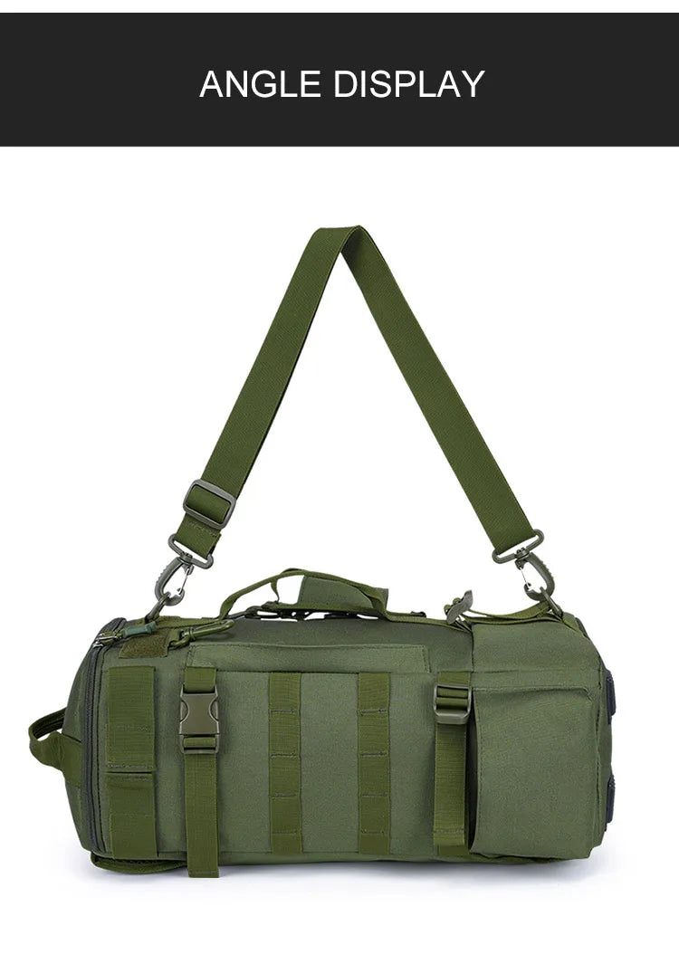 Outdoor Fishing Tackle Backpack Men Lure Box Gear Storage Bag Tactical Hiking Travel Bag Sports Waterproof Cycling Bags
