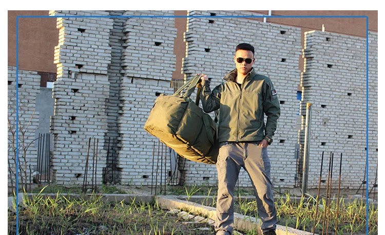 Super Large Capacity 100L Backpack Men Outdoor Waterproof Camping Storage Bag Tent Canopy Tactical Travel Bag Handbag